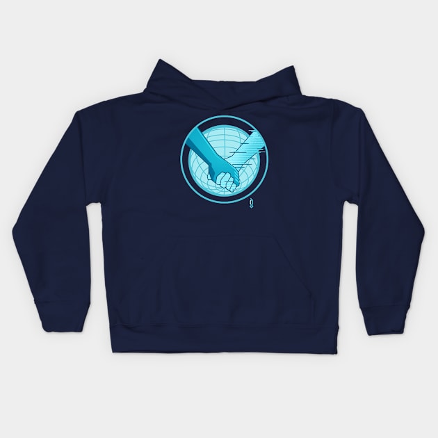 UNITE In Support of Eachother Kids Hoodie by graphicblack